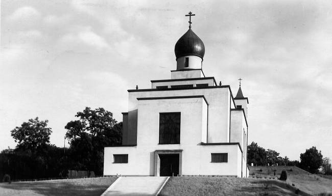 Chrám po dokončení v r. 1931